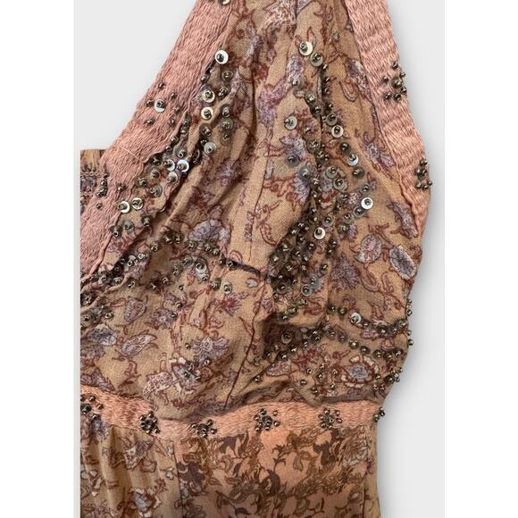 Free People Forever Time Sleeveless Midi Dress Size Large - Picture 11 of 16